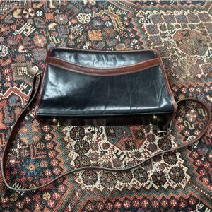 Vintage Brahmin Leather Shoulder Bag